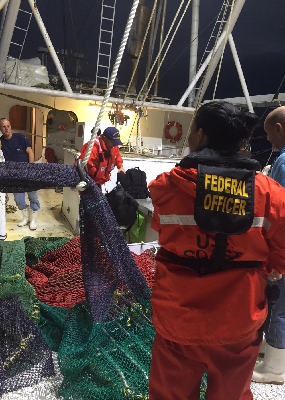Coast Guard, NOAA Seize 6,000 Pounds of Illegal Shrimp from Florida Fishing Vessel