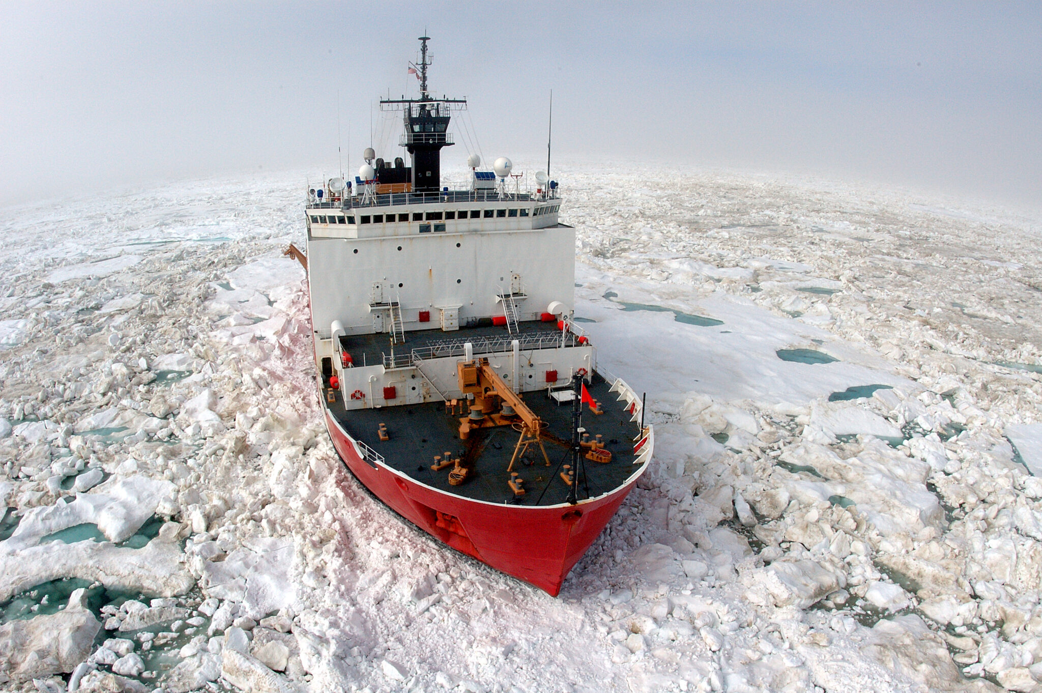 Nation’s Largest Icebreaker Healy Enroute to Alaska for Three Arctic Research Missions