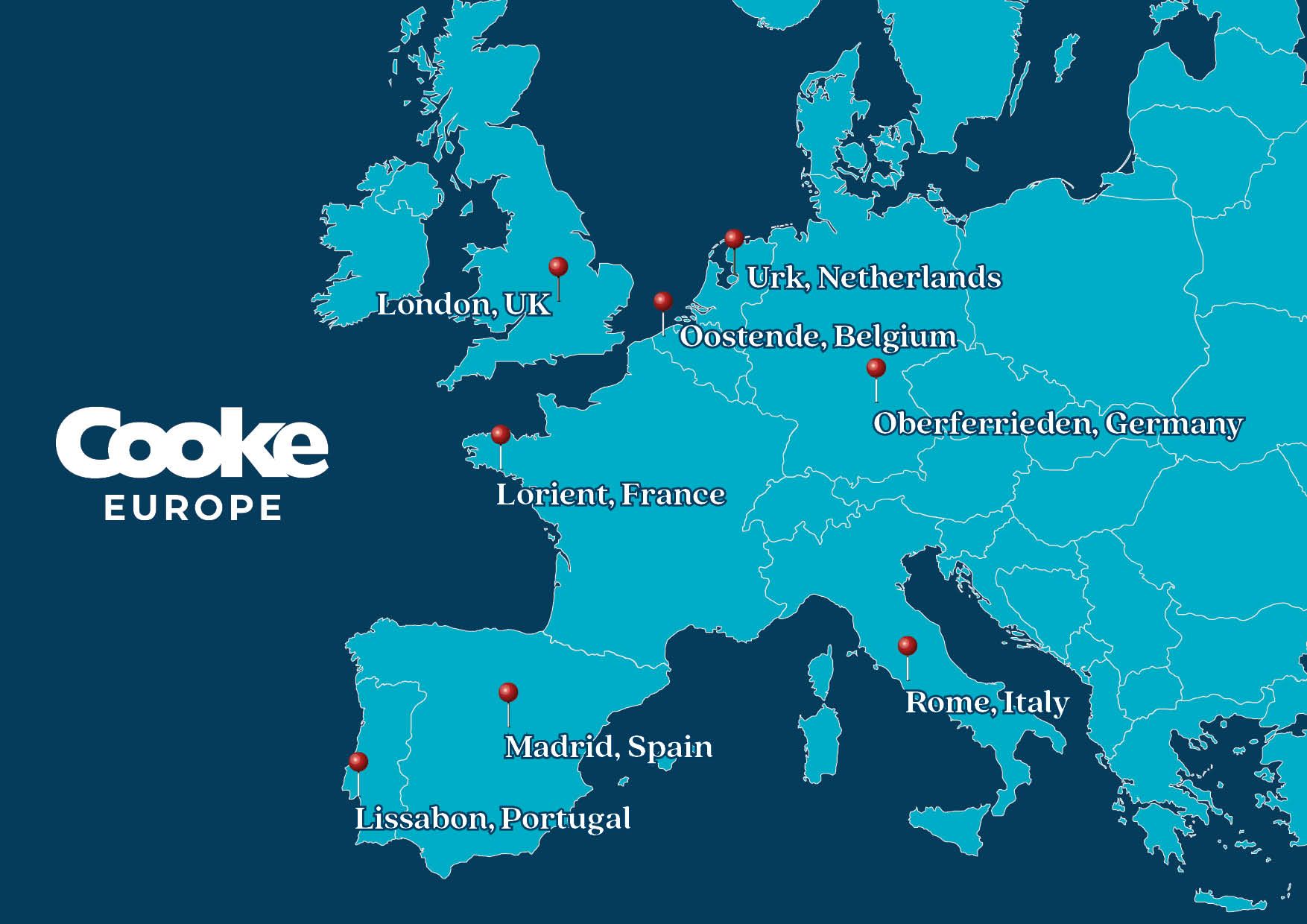 Cooke Europe Expands with New Sales Office in Urk Netherlands