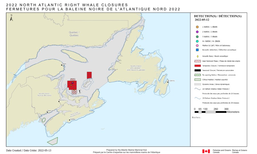 Snow Crab Grid Closure Updates For the Gulf of St. Lawrence