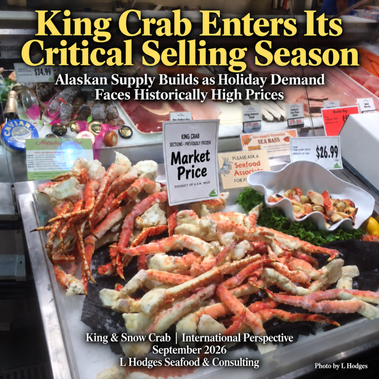 Hodges: Crab Inventory Is Committed. Demand Is Not.