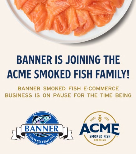 Acme Smoked Fish Acquires Fellow Brooklyn-Based Business Banner Smoked Fish