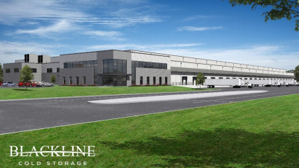 Blackline Cold Storage Building New Facility at the Port of Houston