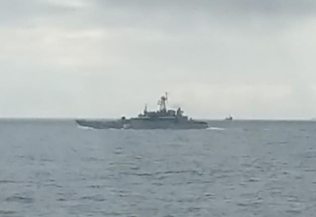 Alaska Pollock Fleet Encounters Armed Russian Military Moving Through Fishing Grounds