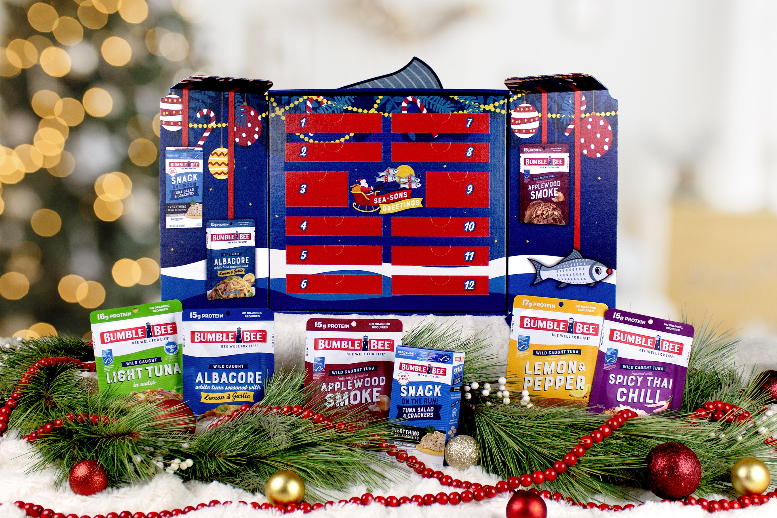 Bumble Bee Seafoods Debuts Singing Tuna Advent Calendar for the Holidays