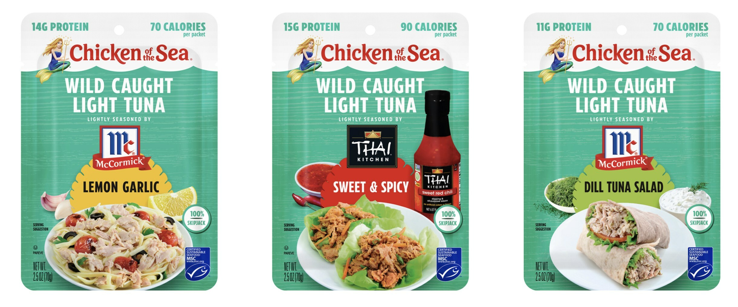 Chicken of the Sea Partners with Spice Giant McCormick to Create New Tuna Packet Flavors
