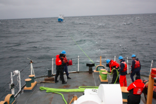 PHOTOS: Coast Guard Tows New Bedford Fishing Vessel 160 Miles