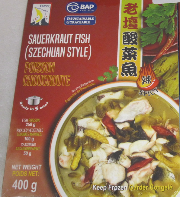 Searay Foods Recalls Searay Brand Sauerkraut Fish Product Due to Undeclared Allergen