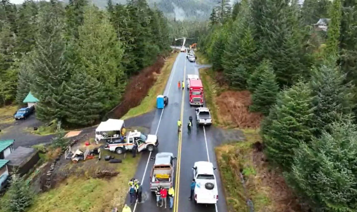 Four Bodies Recovered From Wrangell Landslide, Two Still Missing as Road Clearing Continues