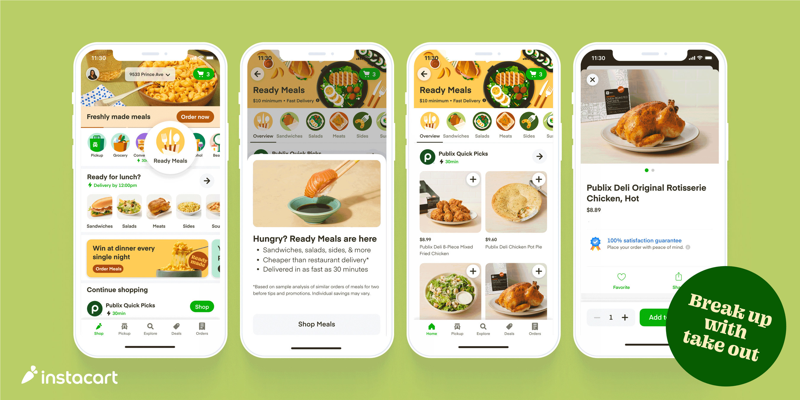 Instacart Launches Ready Meals Hub Featuring Prepared Food from Top Grocers Across the U.S.