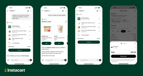 Instacart App Launches in OpenAI ChatGPT