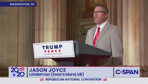 Watch Maine Lobsterman Jason Joyce Speak at the Republican National Convention