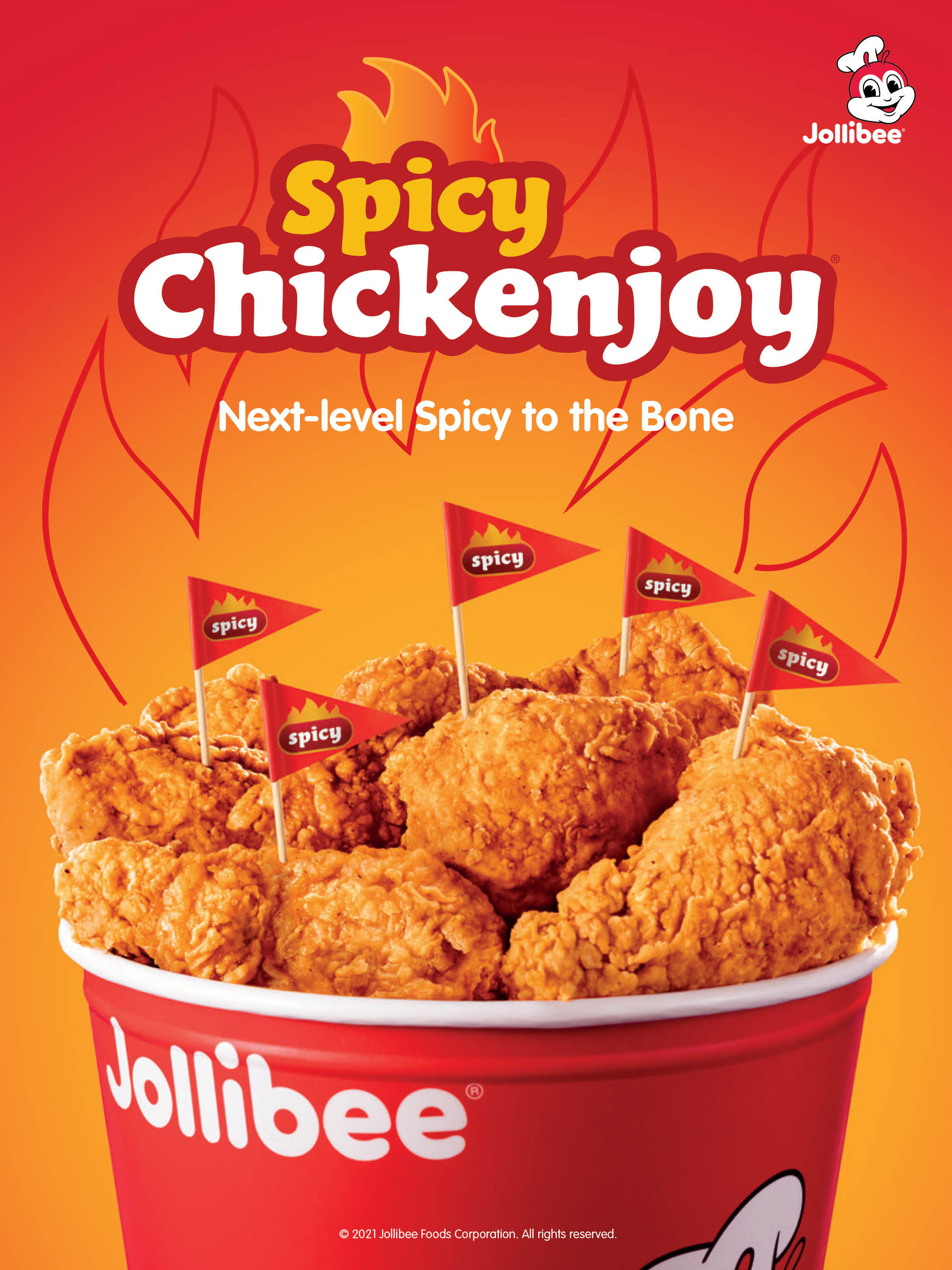 Jollibee Is Bringing Heat Inside And Out With Spicy Chickenjoy