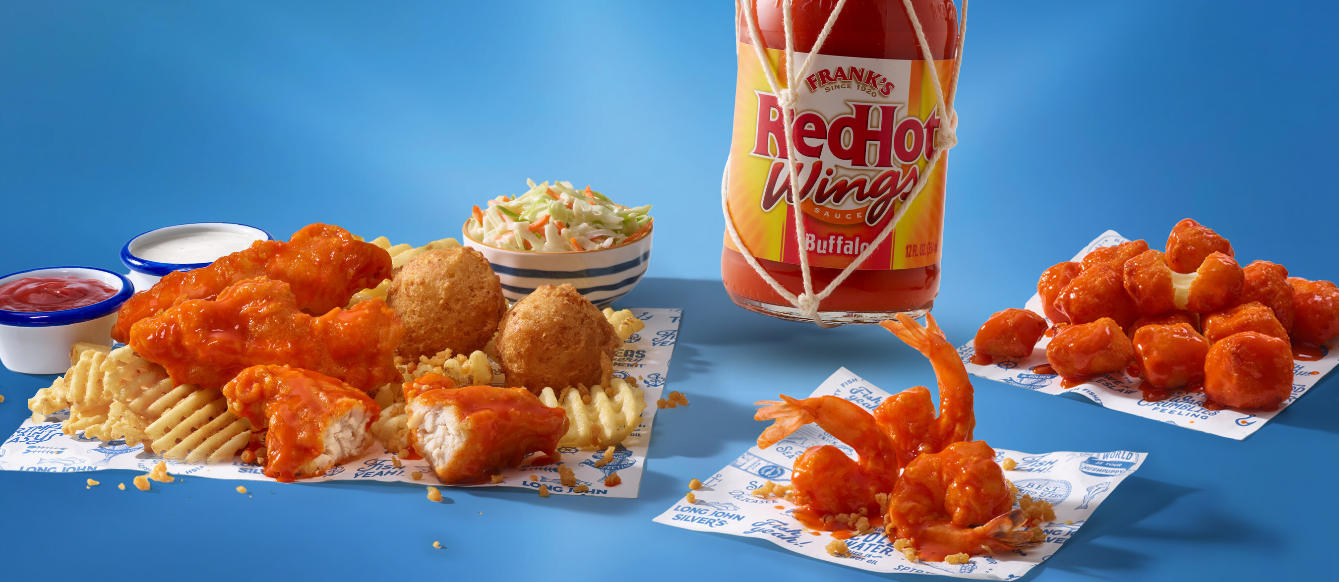 Long John Silver’s Brings Frank’s RedHot Buffalo to Seafood and Chicken Favorites