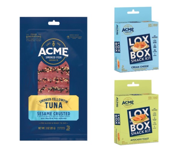 Acme Smoked Fish Enters Snack Category With Lox in a Box
