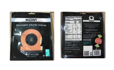 Recall Issued In Canada For Mowi Cold Smoked Norwegian Atlantic Salmon