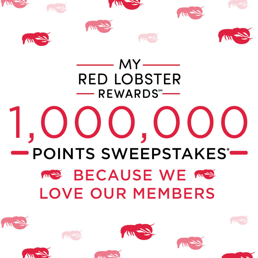 Red Lobster® Begins Countdown to National Lobster Day with Launch of One Million Points* Sweepstakes