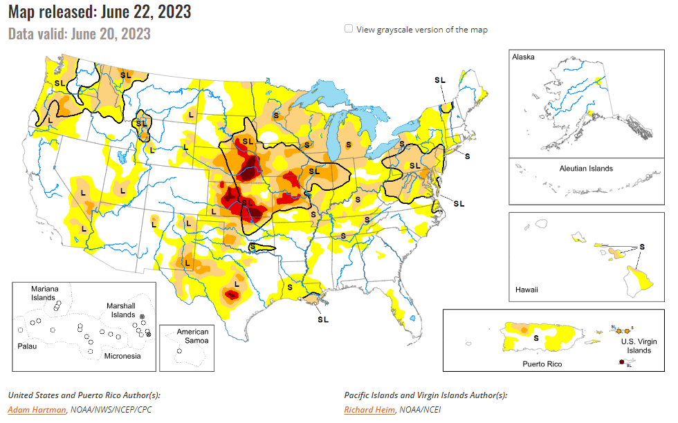 Corn Crop Progressing to Growth Stages; Conditions Fall Again