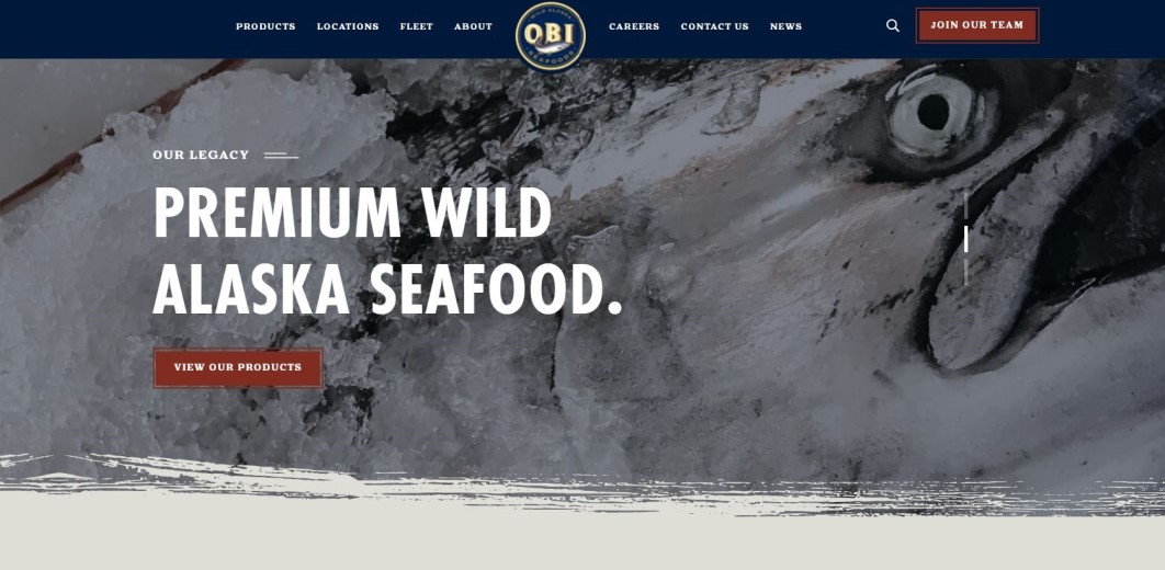 OBI Seafoods Launches New Website to Showcase Focus on Alaska Seafood