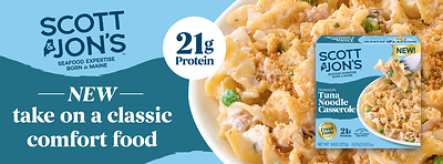 Scott & Jon’s Expands Seafood Lineup with Tuna Noodle Casserole