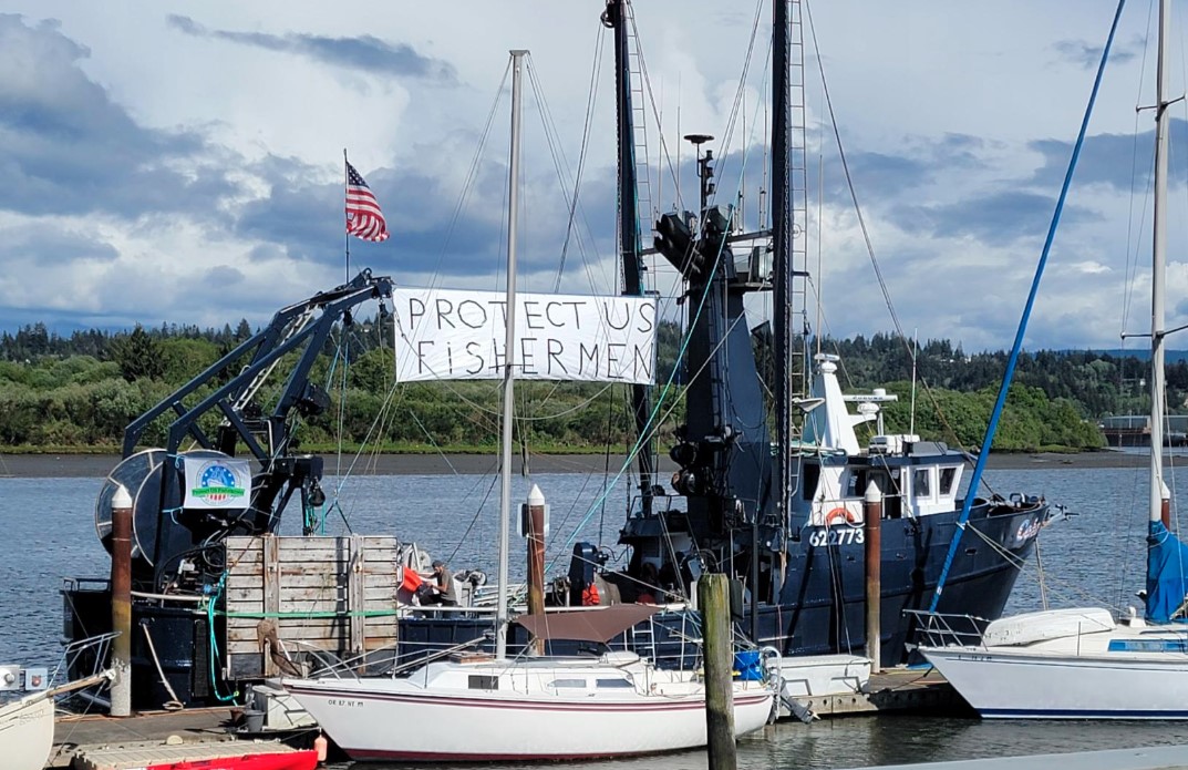 West Coast Fishermen, Processors Go All in on Pro-fishing Rally Message: #ProtectUSfishermen