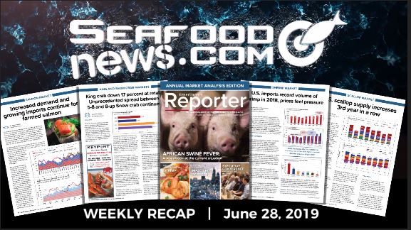 VIDEO: Pinks Set Record in Alaska; North Atlantic Right Whale Deaths; Grubhub Food Trends and More