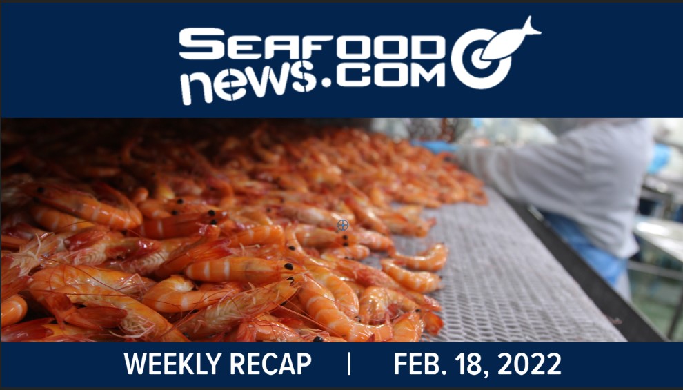 VIDEO: Seafood Processors USDA Funding; Maine Lobster Value; Russia Seafood Ban; Squid-free Calamari