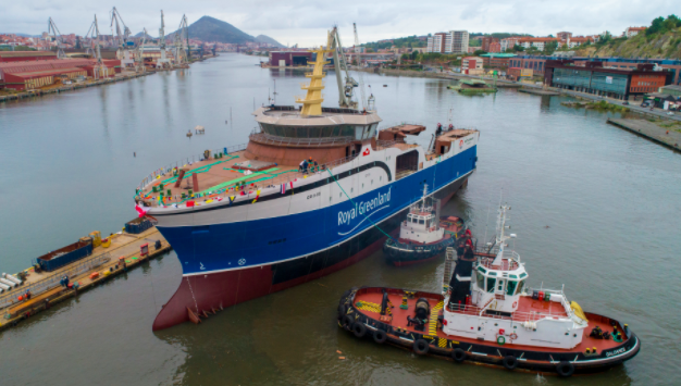 Royal Greenland Announces Sea-launch of Prawn Trawler