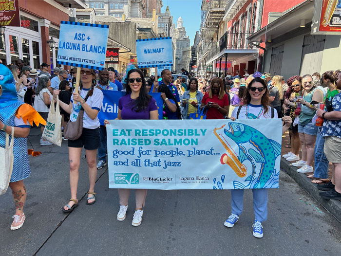Aquaculture Stewardship Council (ASC)’s Big Easy Seafood Takeover