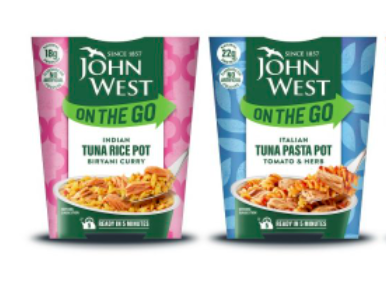 John West Launches On The Go Tuna Pots
