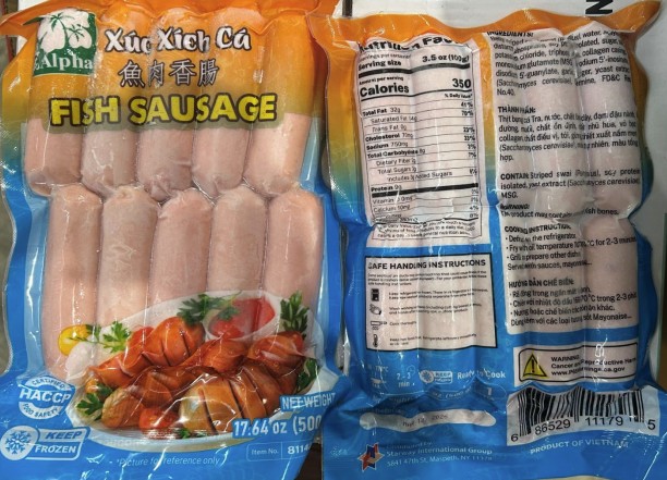 Starway International Group Expands Recall for Ineligible Frozen Siluriformes Imported from Vietnam