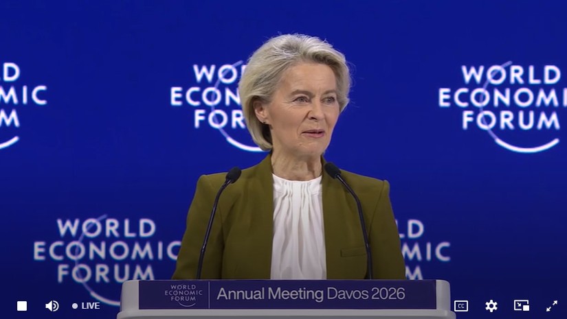 At Davos, Von der Leyen Hails Mother of All Deals with India
