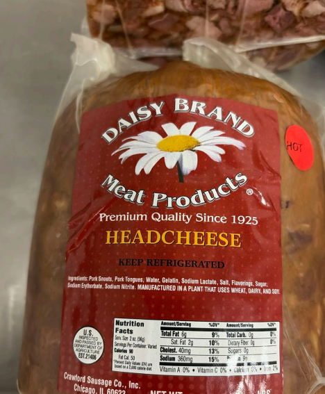 FSIS Issues Public Health Alert for Headcheese Deli Meat Products