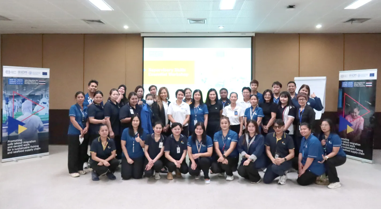 ILO, Thai Union Launch Pilot to Strengthen Seafood Sector Supervisory Skills
