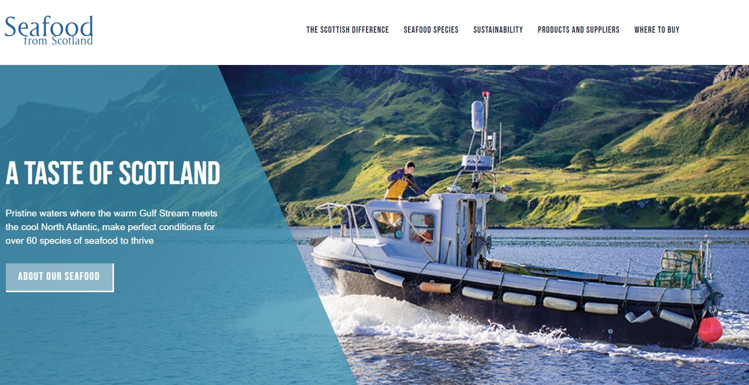 Seafood From Scotland Launches New Website to Promote Products to US Customers