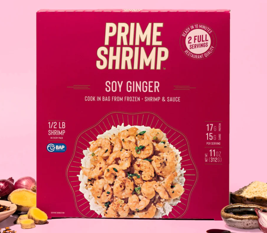 Prime Shrimp Adds Asian-inspired Flavor to Product Lineup With Soy Ginger Offering