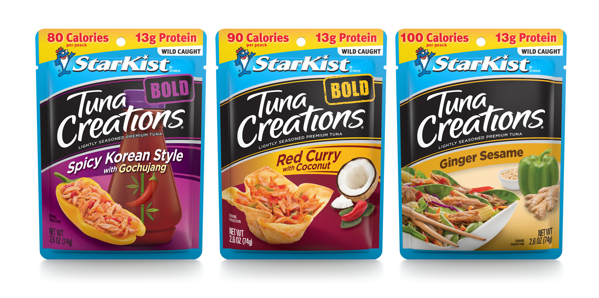 StarKist Adds Asian Inspired Flavors to Tuna Creations Pouch Line