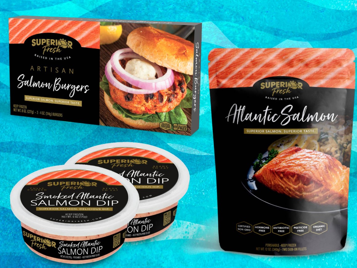 Superior Fresh Launches Three New Salmon Products In Celebration of National Seafood Month