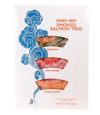 Trader Joe’s New Smoked Salmon Trio Highlights Salmon Versatility