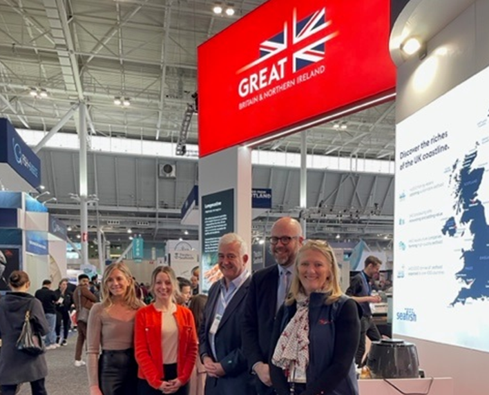 PODCAST: On The Boston Seafood Show Floor At The UK Pavilion