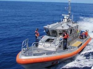 USCG, Shrimpers Assist F/V Salvador R 15 Miles Off South Padre Island