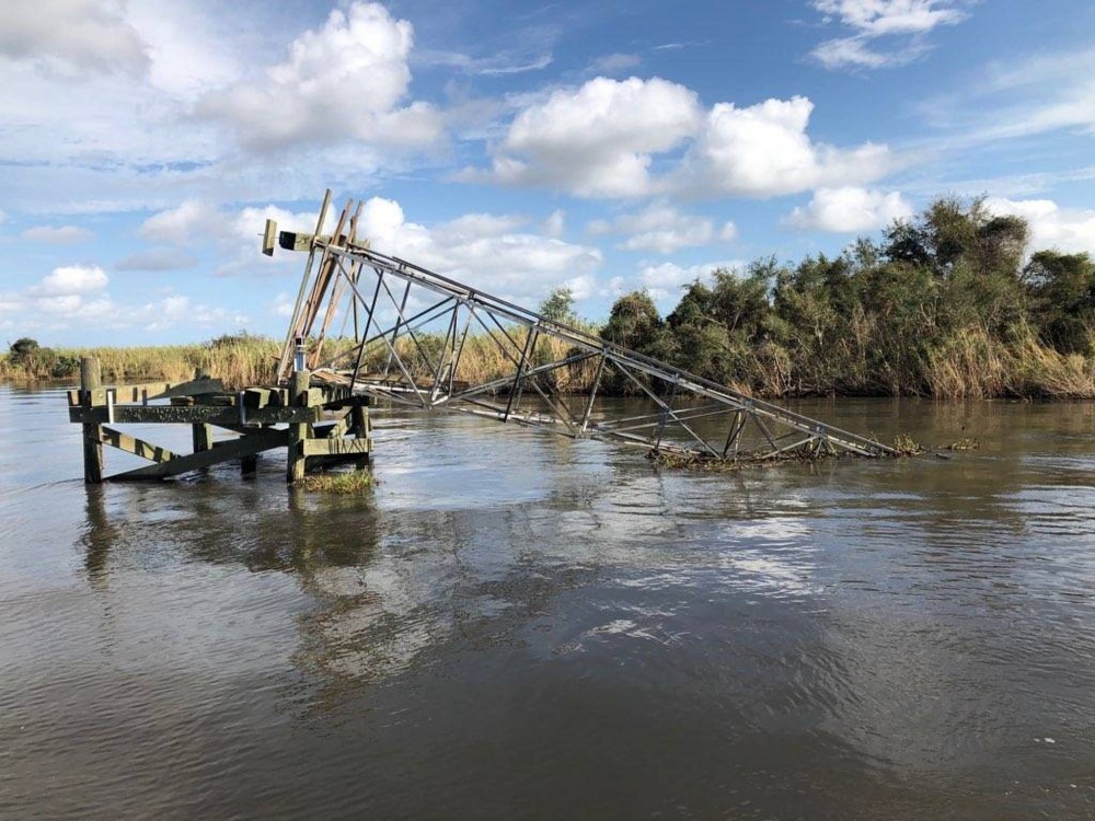 Fishery Managers, USCG Continue Hurricane Laura Response Efforts