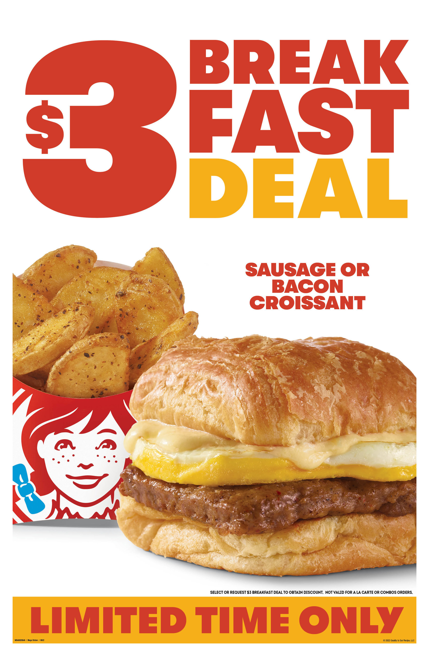 Wendys 3 Dollar Breakfast Deal 1 