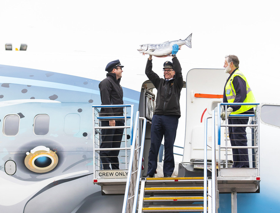 First Wild Copper River Salmon Delivered to Seattle by Alaska Air Cargo