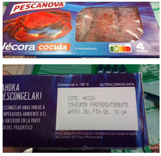 ASEAN Issues Recall Alert For Pescanova Frozen Cooked Crabs From Ireland