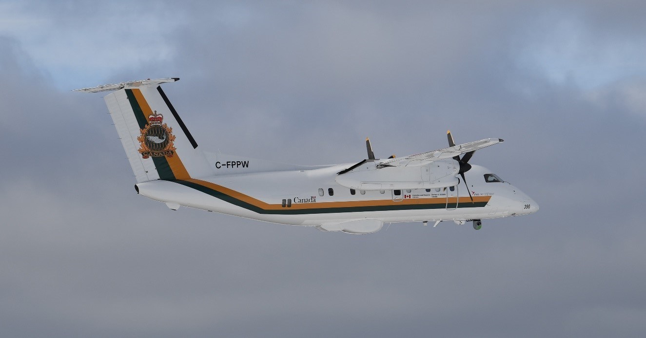 Canadian Government Launches First in Fleet of Fishery Surveillance, Conservation Aircraft