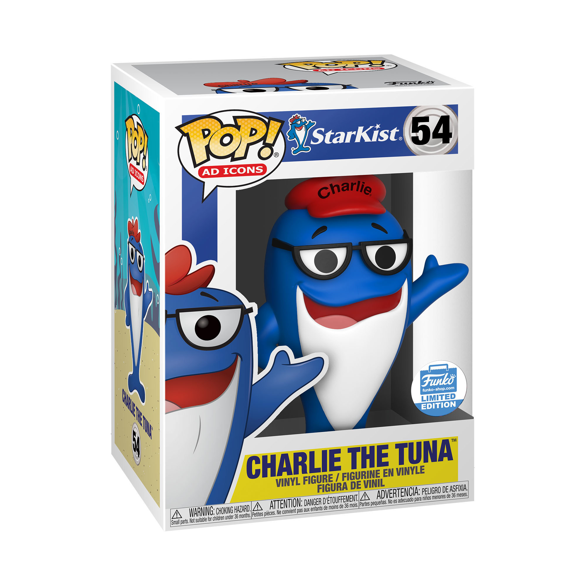 StarKists Charlie the Tuna Gets His Own Funko Pop! Vinyl Figure