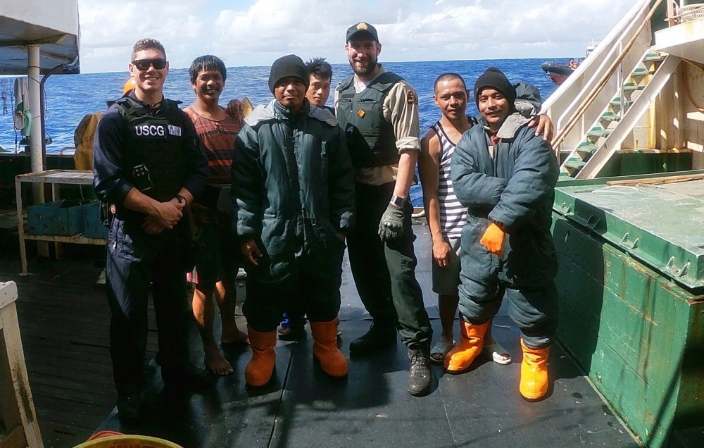U.S. Coast Guard Partners with Canada’s DFO on Fisheries Enforcement Operations in South Pacific