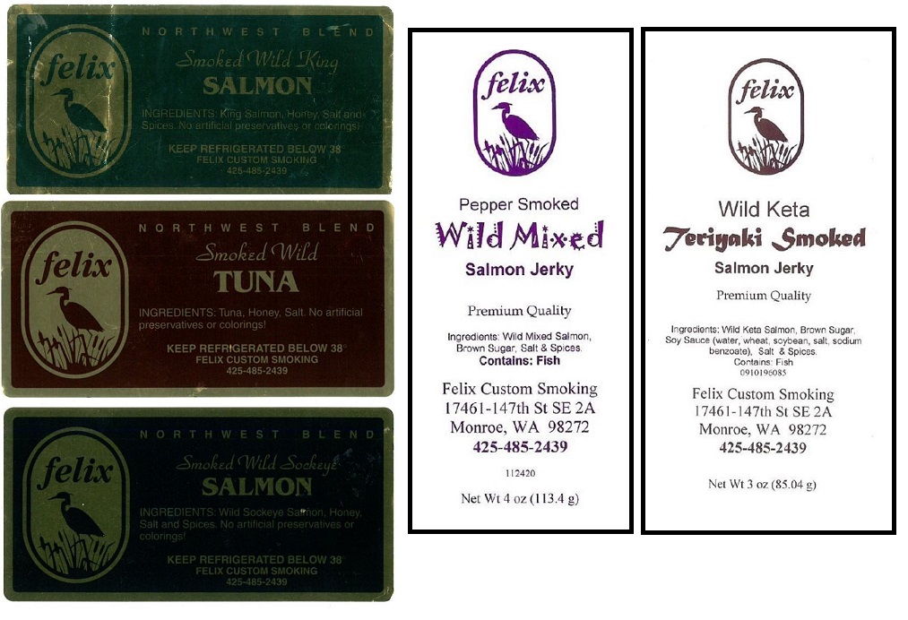 FDA Issues Public Health Alert for Felix Custom Smoking Seafood Products Due to Listeria