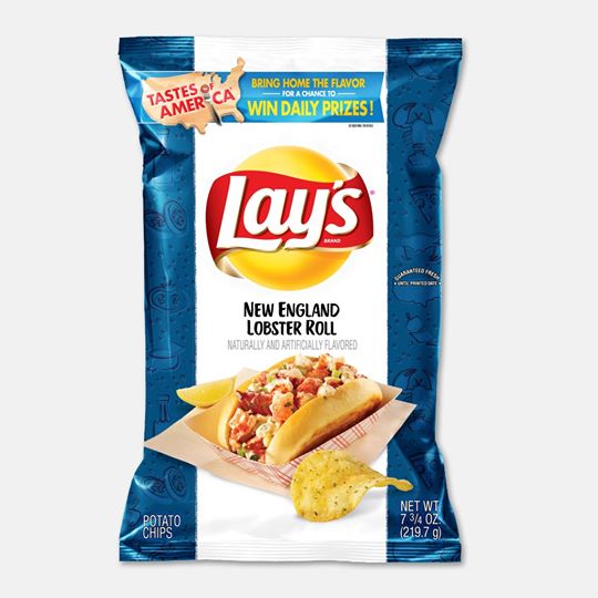 Lays Releases Lobster Roll Flavored Chips For “Tastes of America” Launch